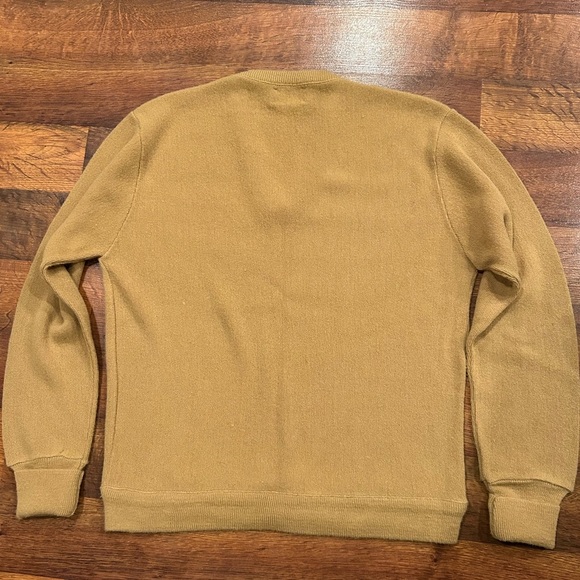 Vintage 70s JC Penney V-Neck Sweater Men's Size M Grandpa Grunge The Fox USA - Picture 5 of 5